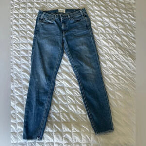 Anthro MCGUIRE blue skinny denim